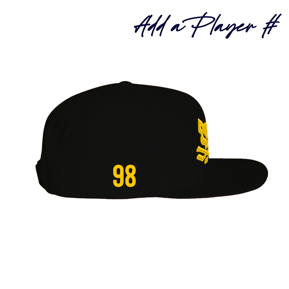 Jr. Sun Devils + Hatty Ratty™ RINK RAT - Flat Bill Black