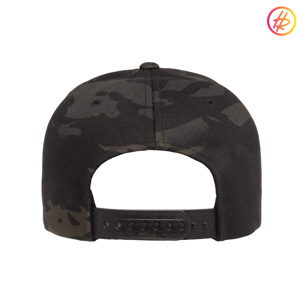 Jr. Kings + Hatty Ratty™ - Flat Bill - Black Camo