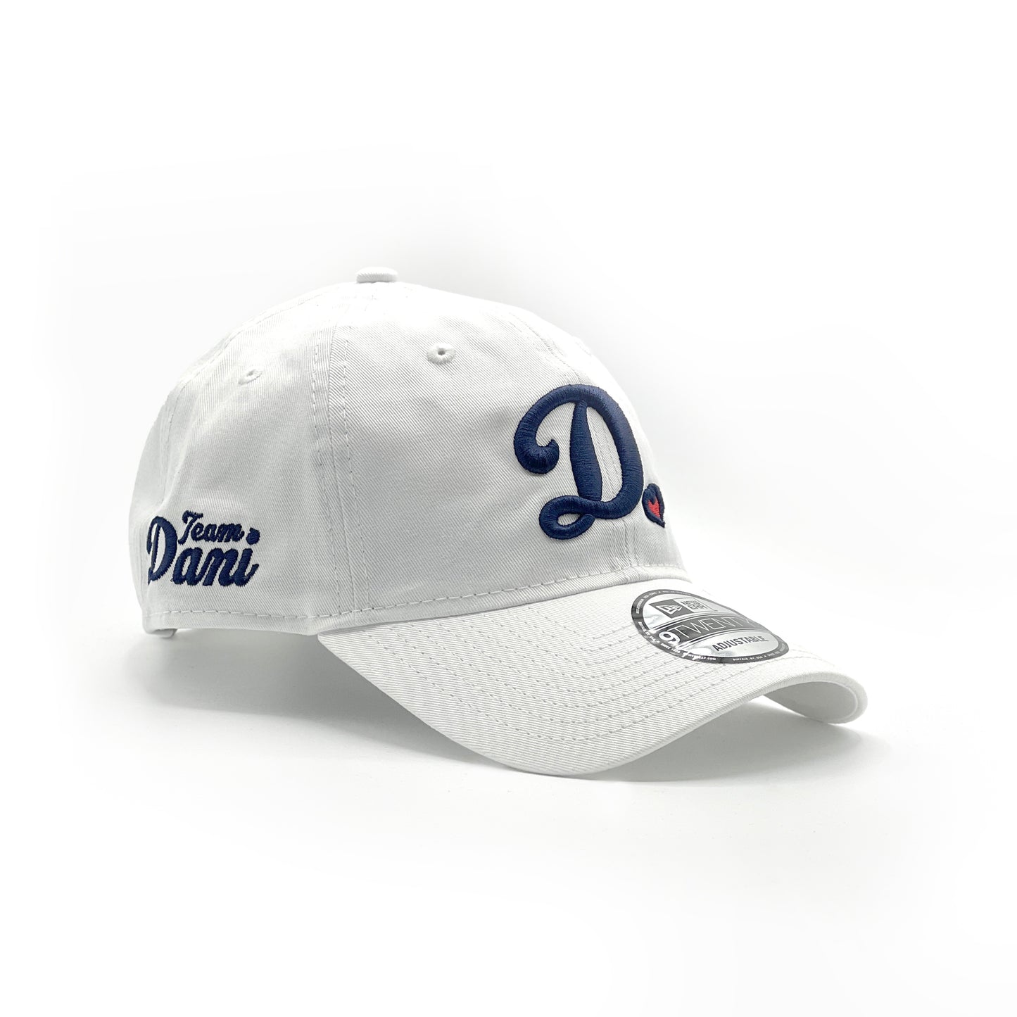 Team Dani D❤️ Dad Hat - White