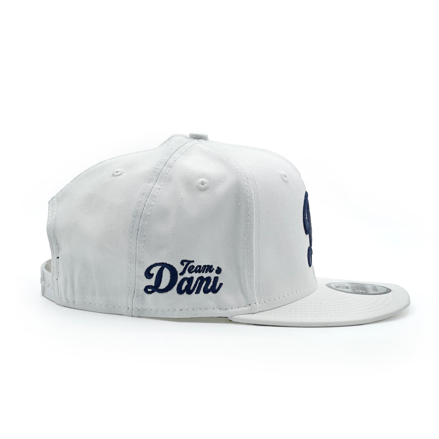 Team Dani D❤️ NewERA 9FIFTY Hat - White