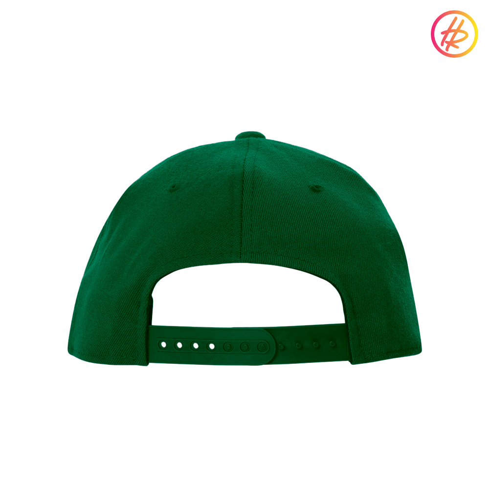 Green Rink Rat Flat Bill Snapback - Customizable