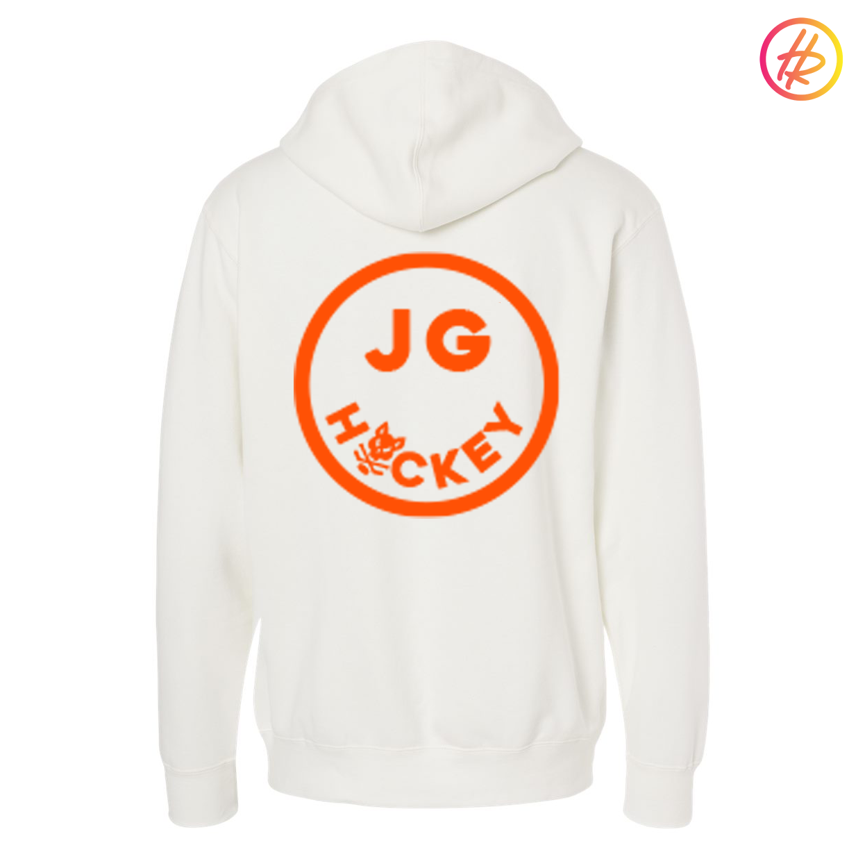 Hatty Ratty™ - Jr. Gulls Happy Hockey Pigment Dyed Hoodie - YOUTH