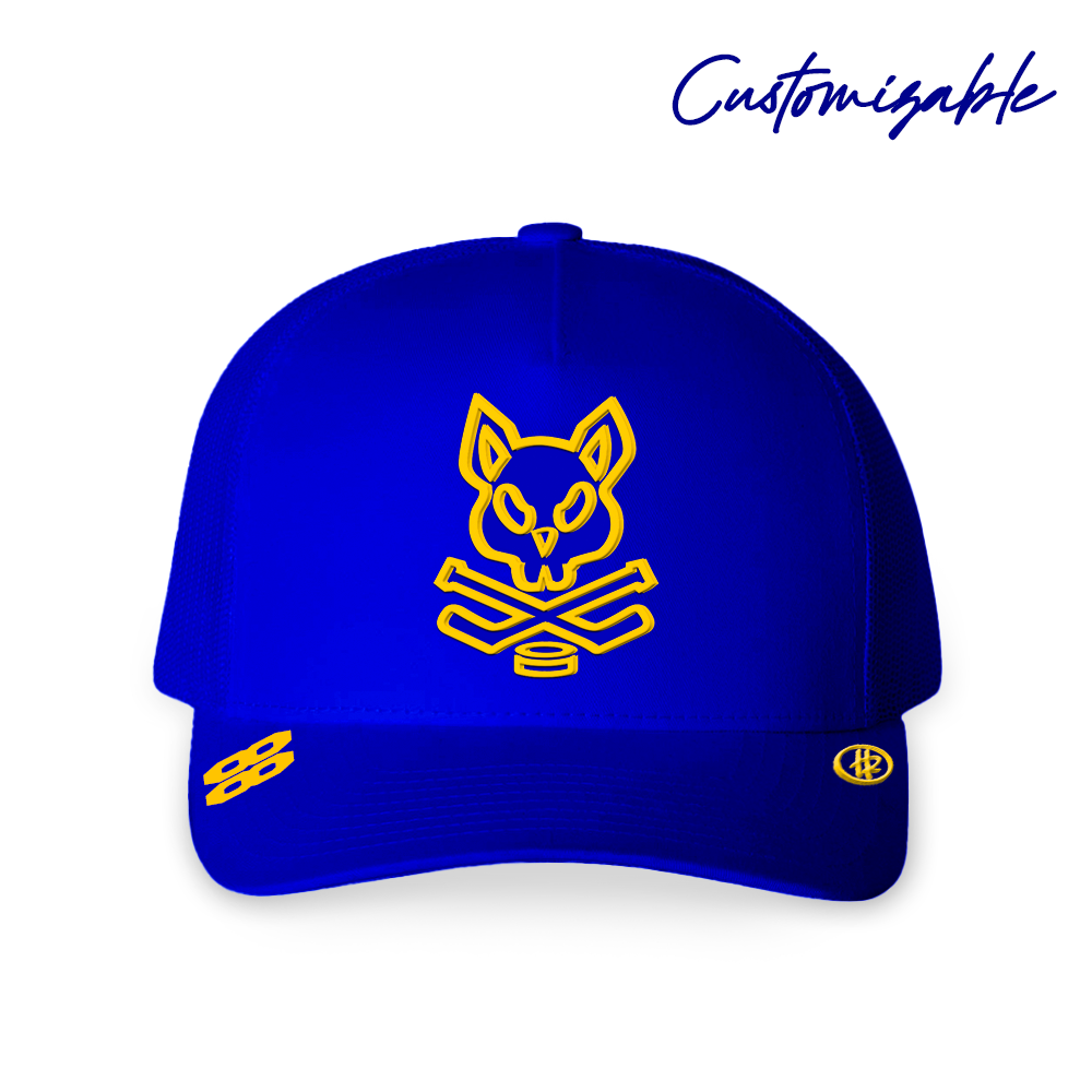 Goldrush + Hatty Ratty™ - Mid Profile Trucker - Royal - Customizable