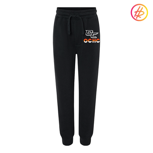 Hatty Ratty™ + OCHC Retro Striped Hockey Sweatpants - YOUTH