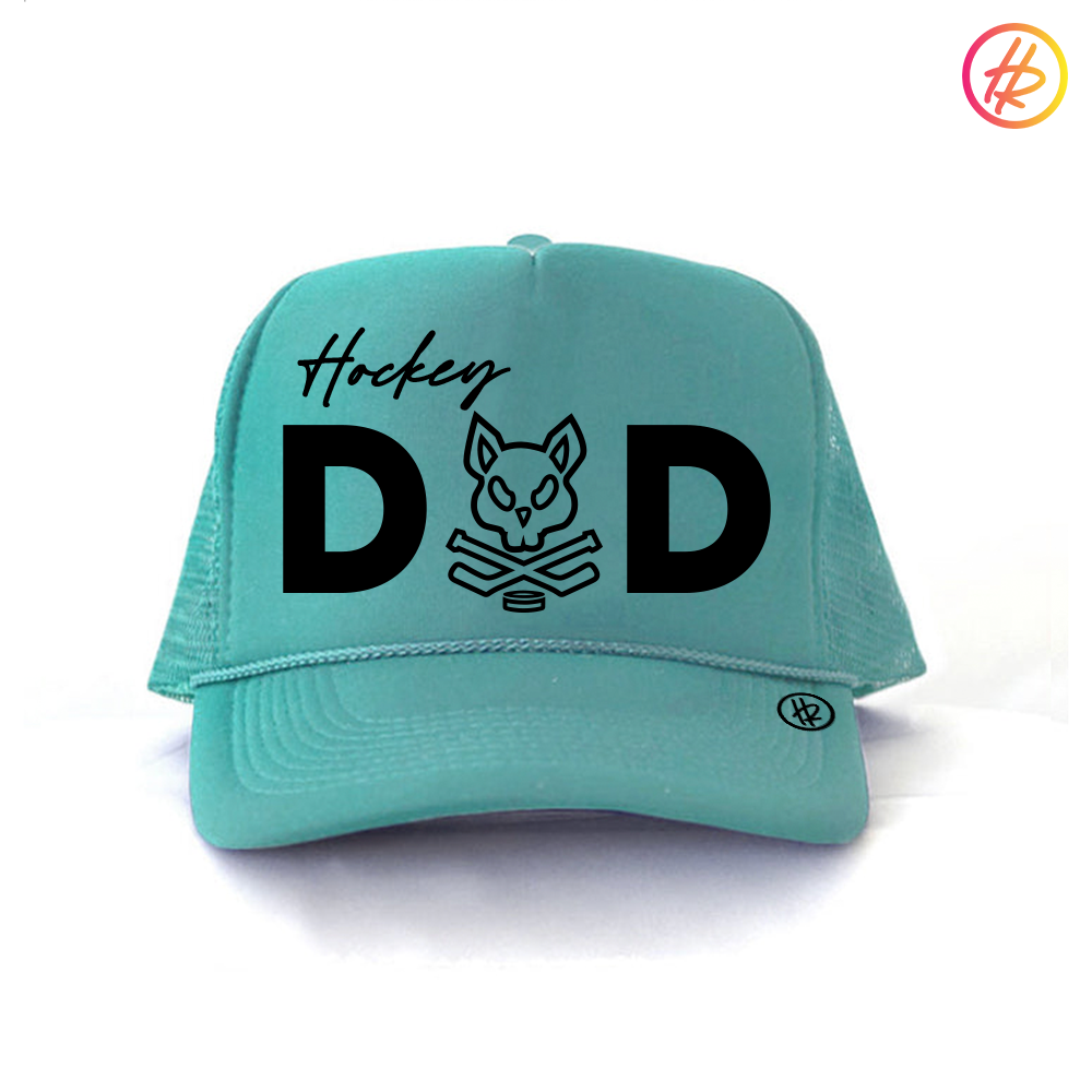 Jr. Sharks + Hatty Ratty™ - Foam Trucker - Hockey Dad