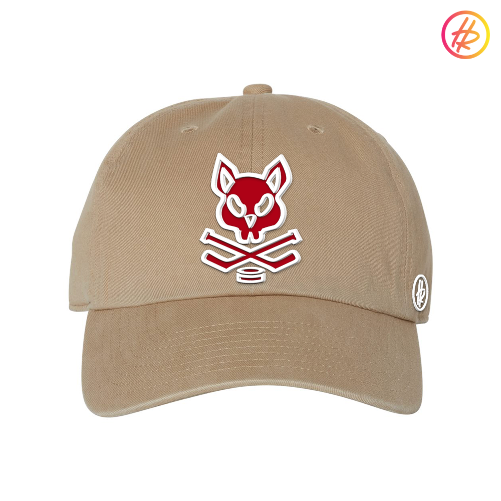 Jr. Coyotes + Hatty Ratty™ - Dad Hat - Khaki