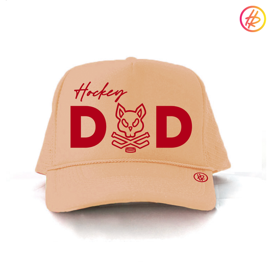 Jr. Coyotes + Hatty Rattyโข - Foam Trucker - Hockey Dad