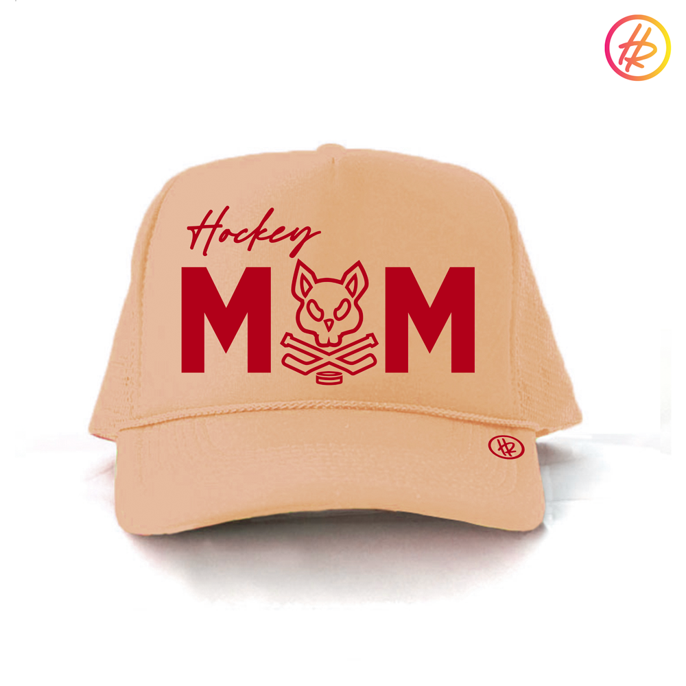 Jr. Coyotes + Hatty Ratty™ - Foam Trucker - Hockey Mom