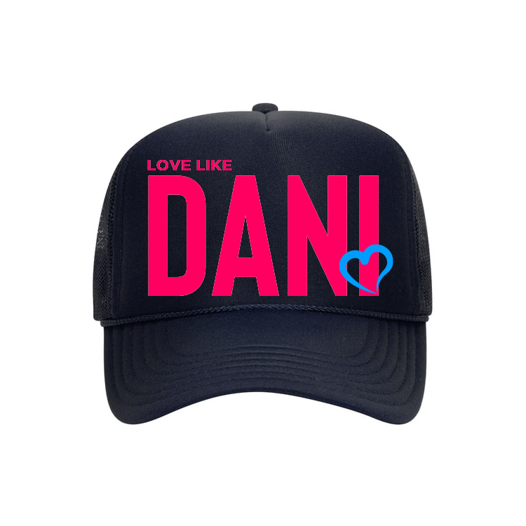 Love Like DANI - Foam Front Trucker - Navy