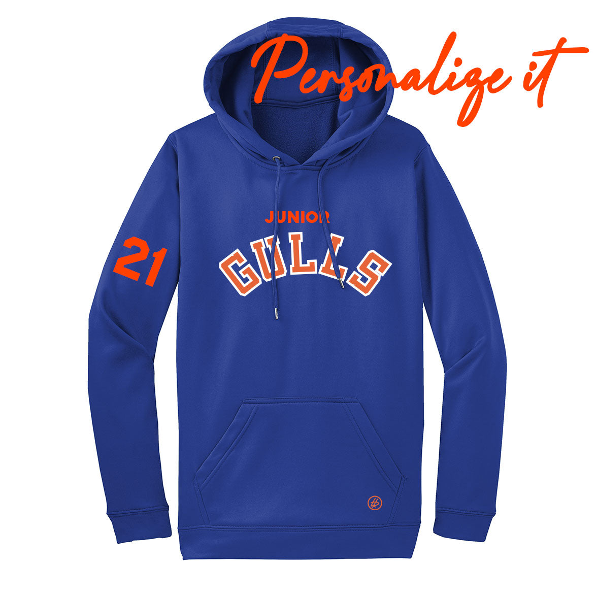 Hatty Ratty™ + Jr. Gulls Varsity Arch - Performance Hoodie