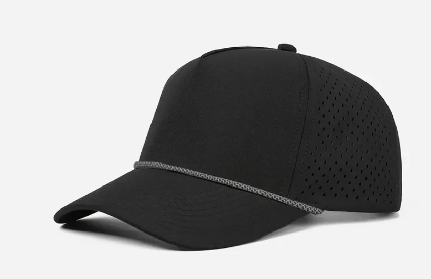 6526P - 5 Panel Laser Performance Golf Rope Hat