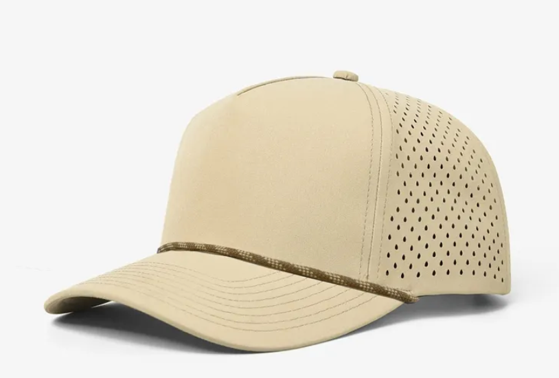 6526P - 5 Panel Laser Performance Golf Rope Hat