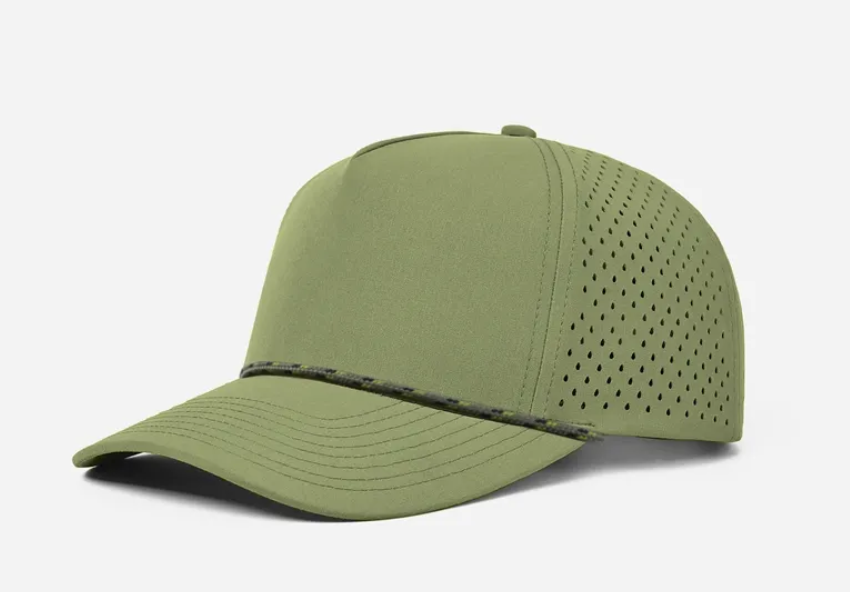 6526P - 5 Panel Laser Performance Golf Rope Hat
