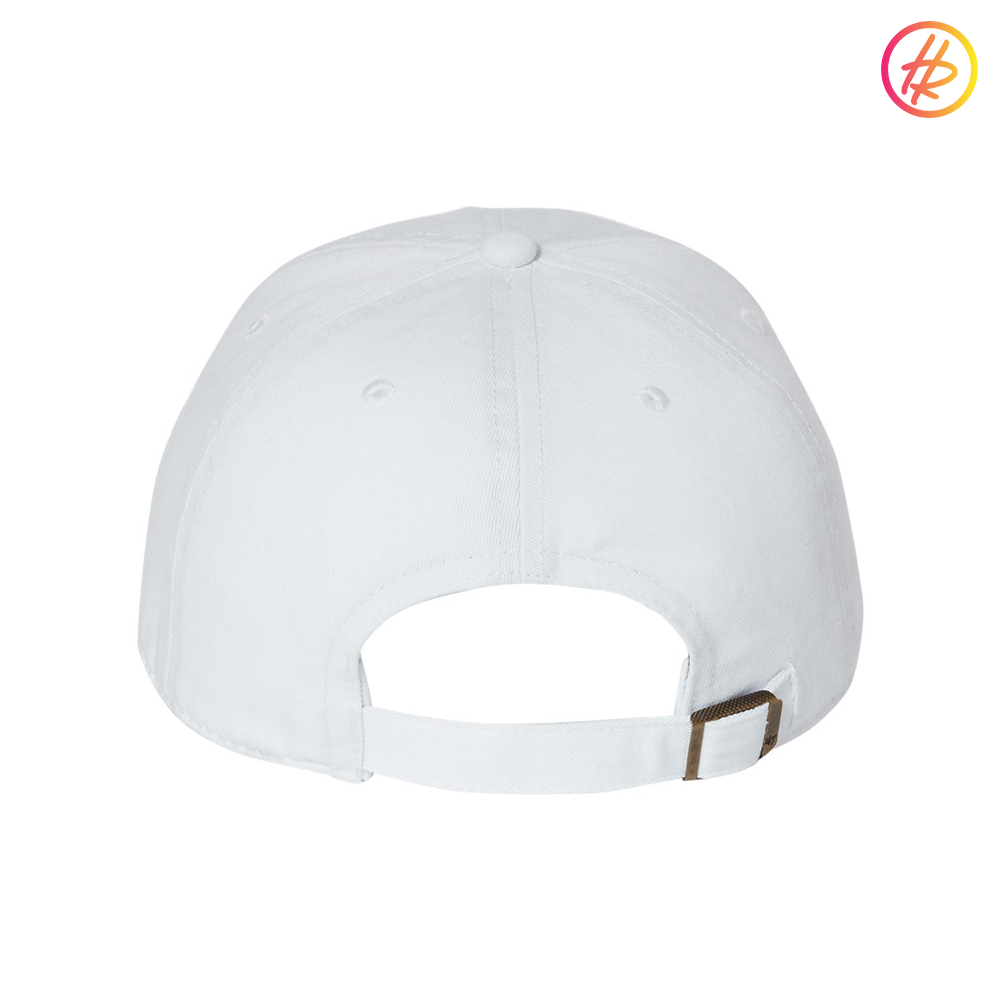 White Rink Rat Dad Hat - Customizable