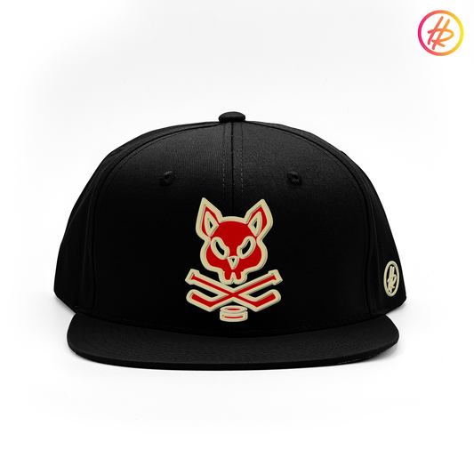 Jr. Coyotes + Hatty Rattyโข - Flat Bill - Black