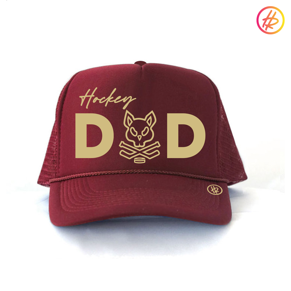 Jr. Coyotes + Hatty Ratty™ - Foam Trucker - Hockey Dad