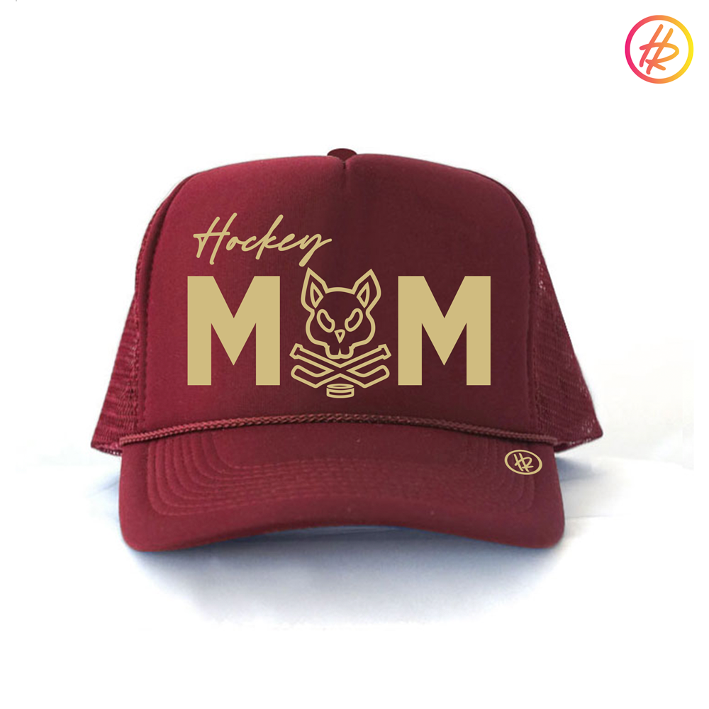 Jr. Coyotes + Hatty Ratty™ - Foam Trucker - Hockey Mom