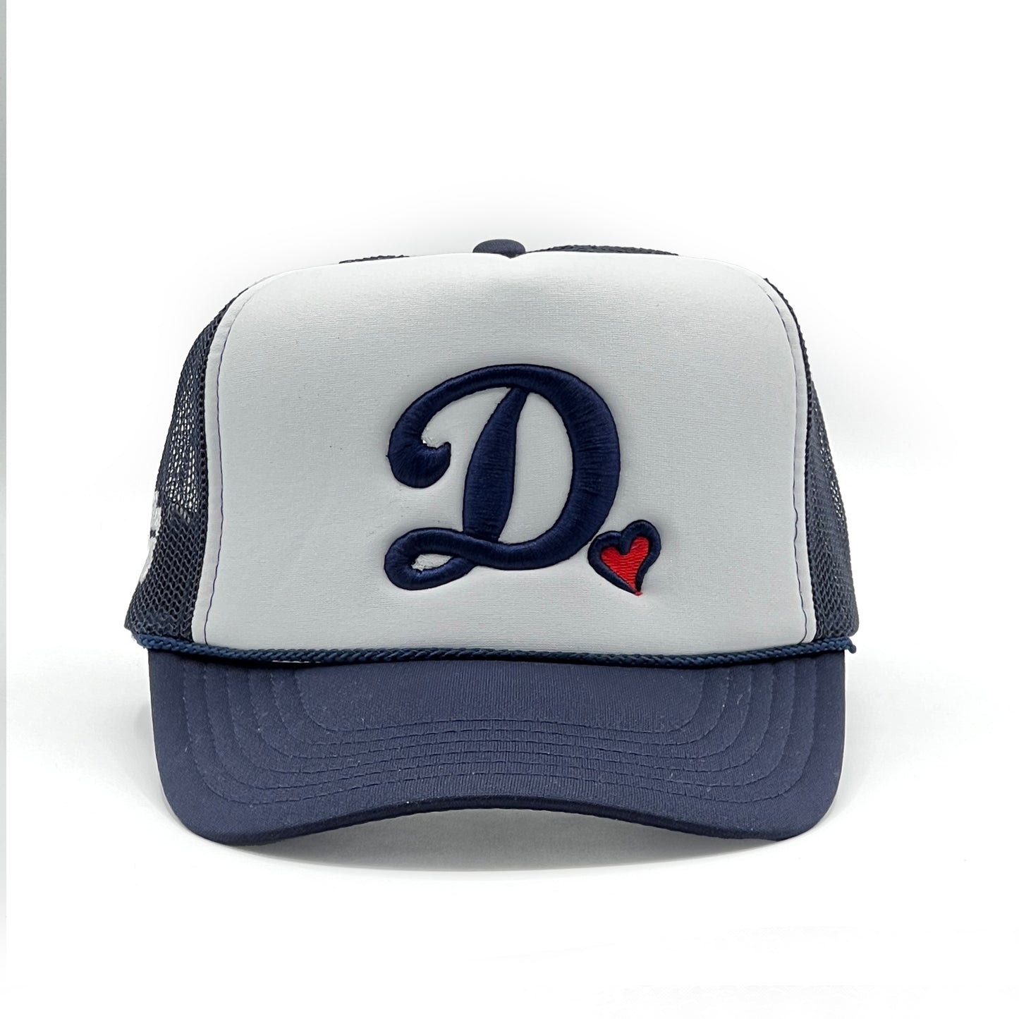 Team Dani - Foam Front Trucker - Navy & White