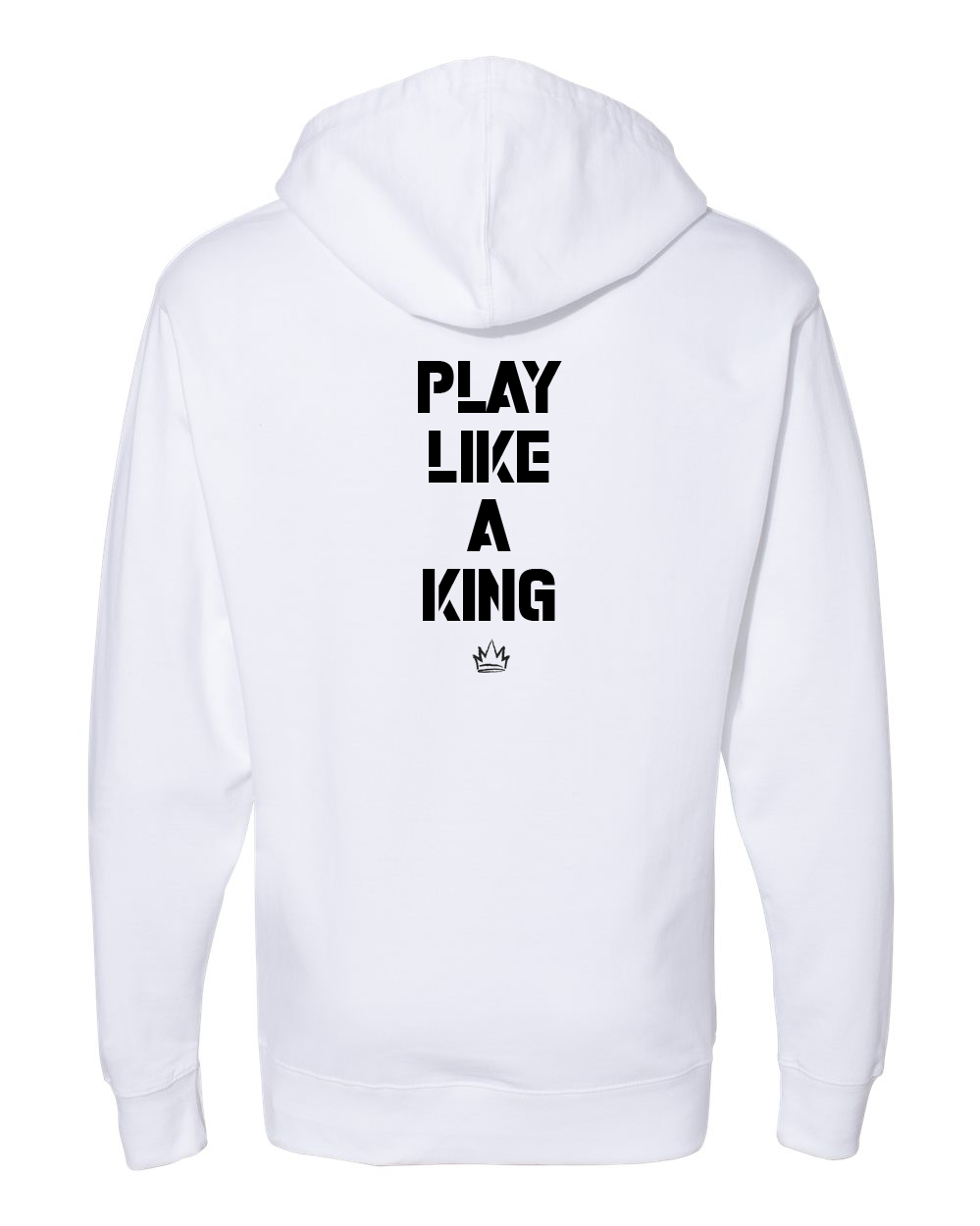 Hatty Ratty™ Jr Kings Spring - Fleece Hoodie - YOUTH - White