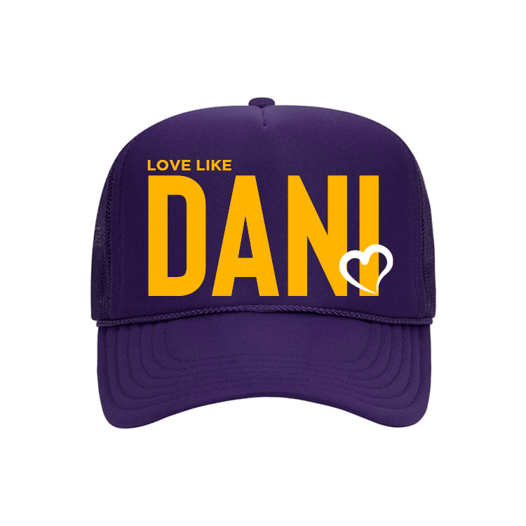 Love Like DANI - Foam Front Trucker - Purple