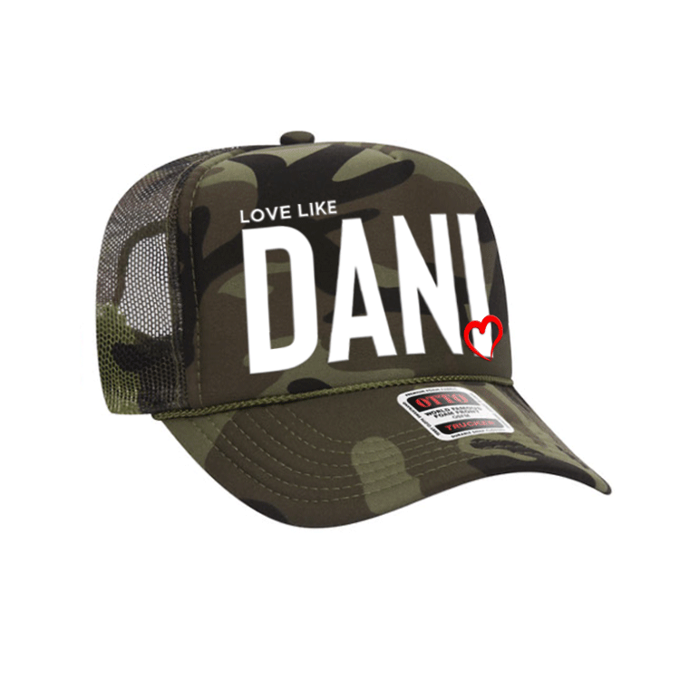 Love Like DANI - Foam Front Trucker - Camo