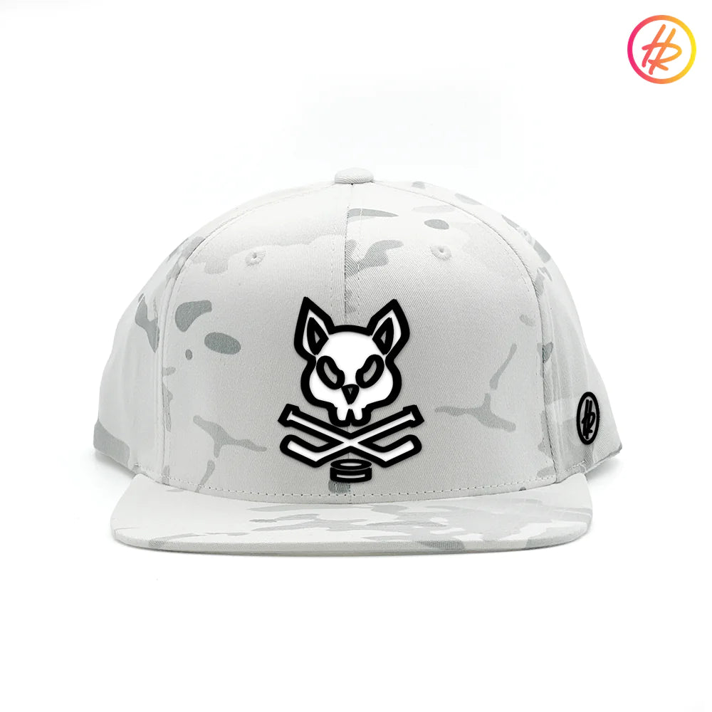 Jr. Kings + Hatty Ratty™ - Flat Bill - Snow Camo
