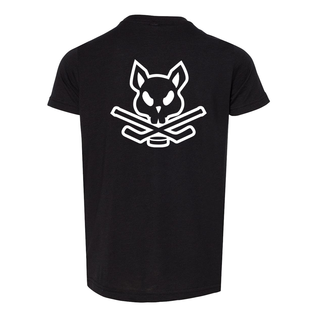 Kids Rink Rat Tee - Black & White