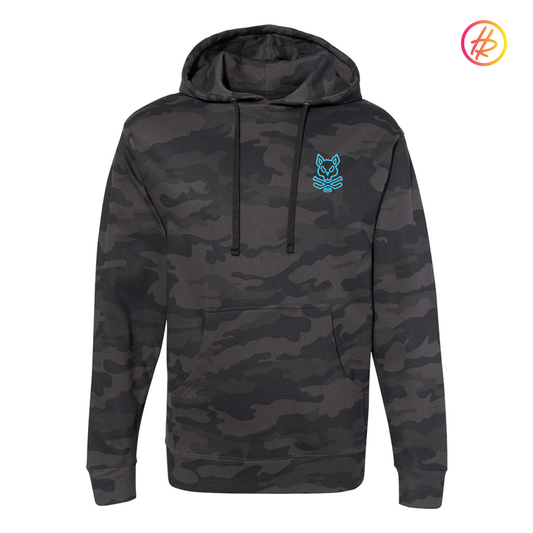 Adult Rink Rat Hoodie - Black Camo