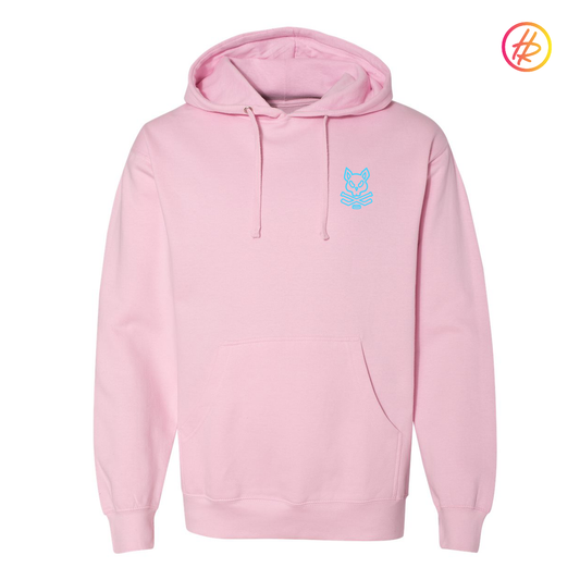 Adult Rink Rat Hoodie - Light Pink