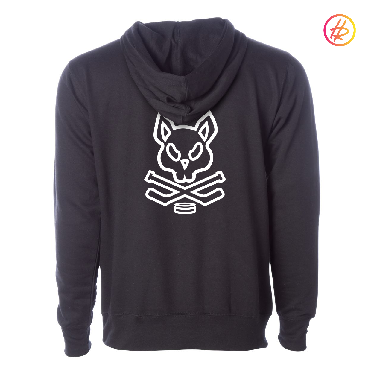 Adult Rink Rat Hoodie - Black