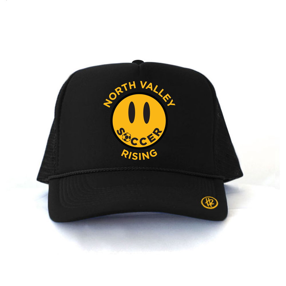 NV Rising Smiley Patch Foam Front Trucker - ADULT