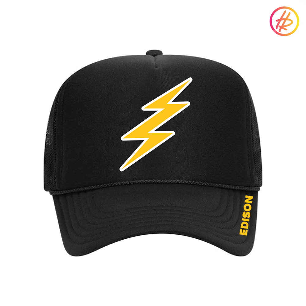 Edison HC - Lightening Bolt Foam Trucker