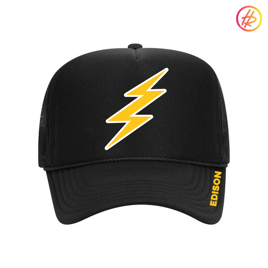 Edison HC - Lightening Bolt Foam Trucker