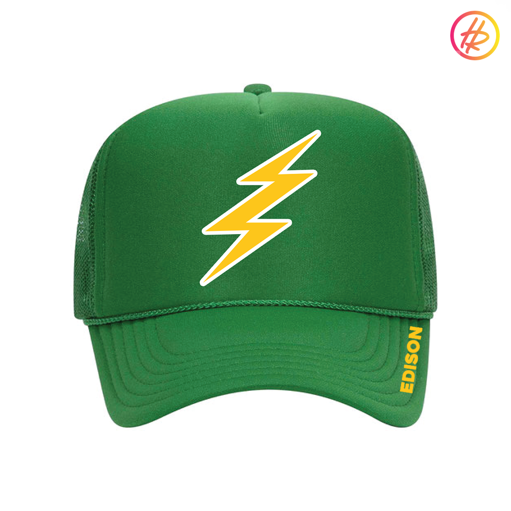 Edison HC - Lightening Bolt Foam Trucker