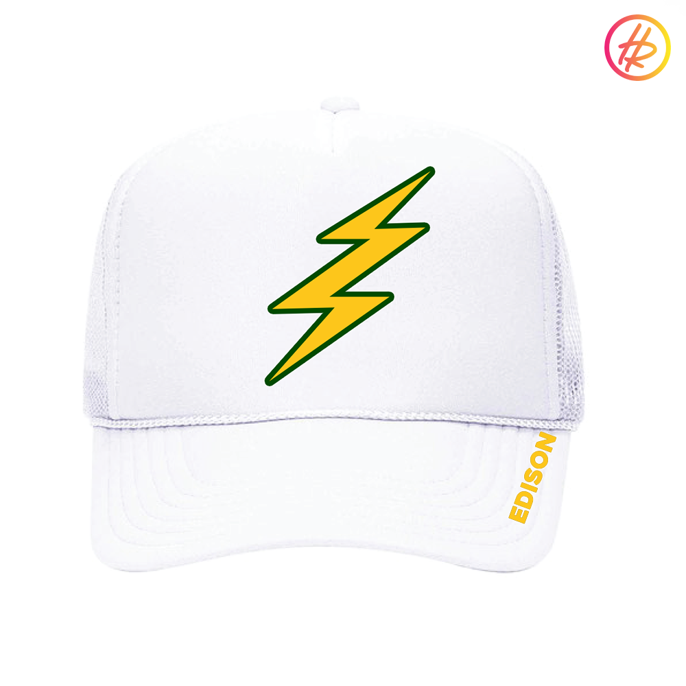 Edison HC - Lightening Bolt Foam Trucker