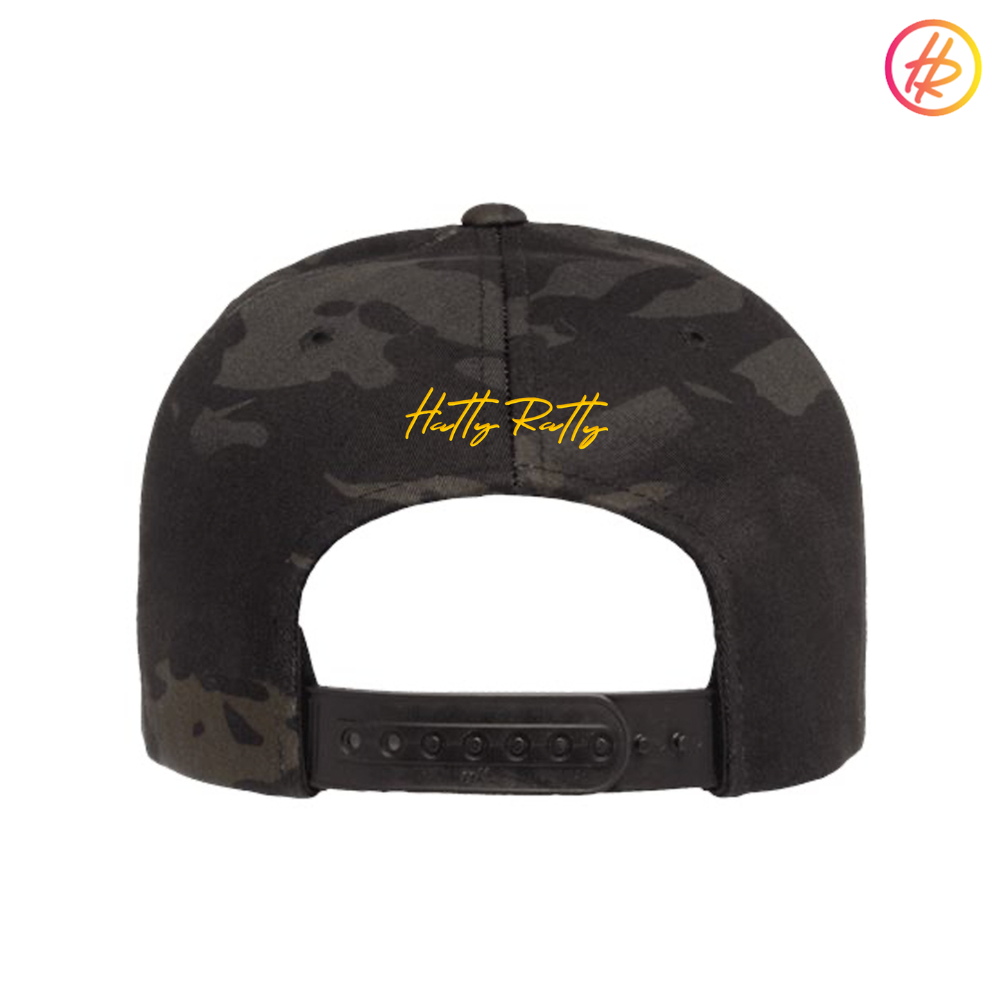 LA HOCKEY LEGENDS + Hatty Ratty™ - Flat Bill - Black Camo