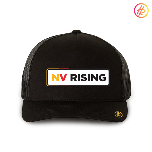 NV Rising Horizontal Patch Cotton Trucker - ADULT