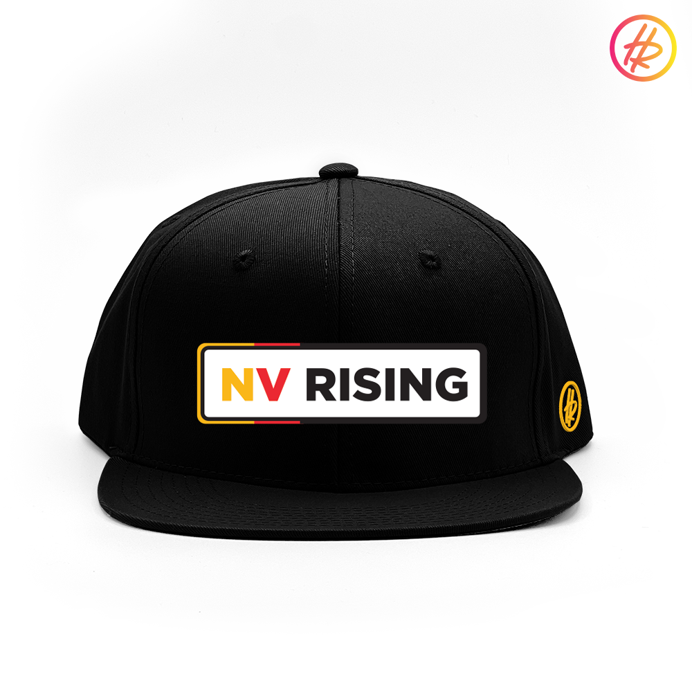 NV Rising Horizontal Patch Flat Bill - YOUTH