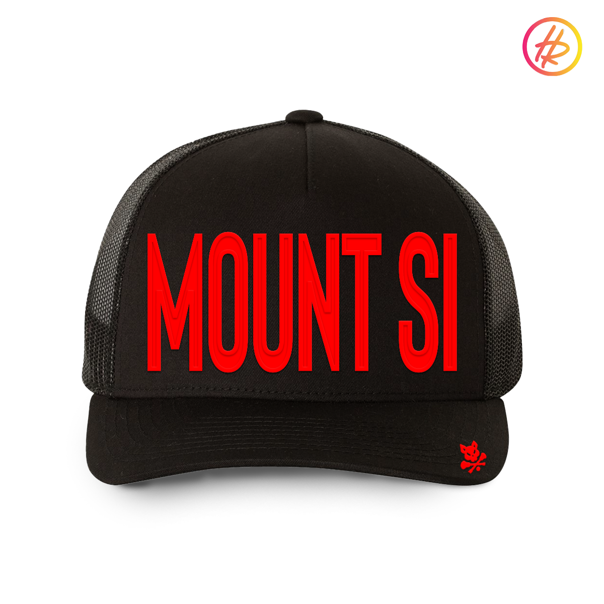 Hatty Ratty™ MOUNT SI Block Trucker