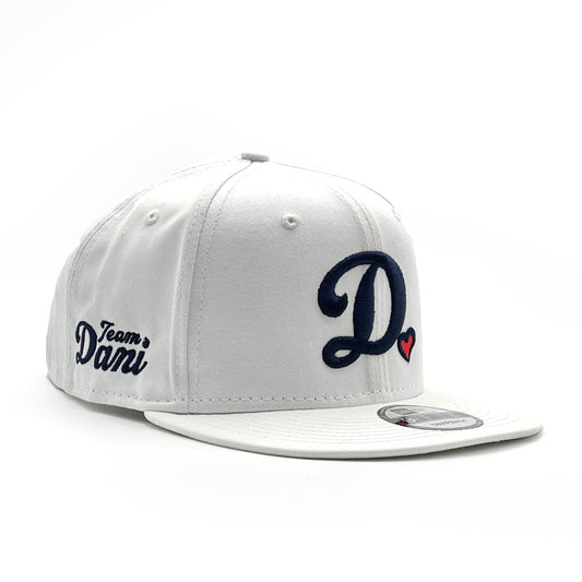 Team Dani D❤️ NewERA 9FIFTY Hat - White