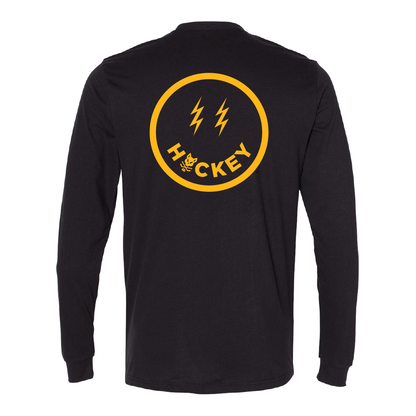 Black Long Sleeve Smiley