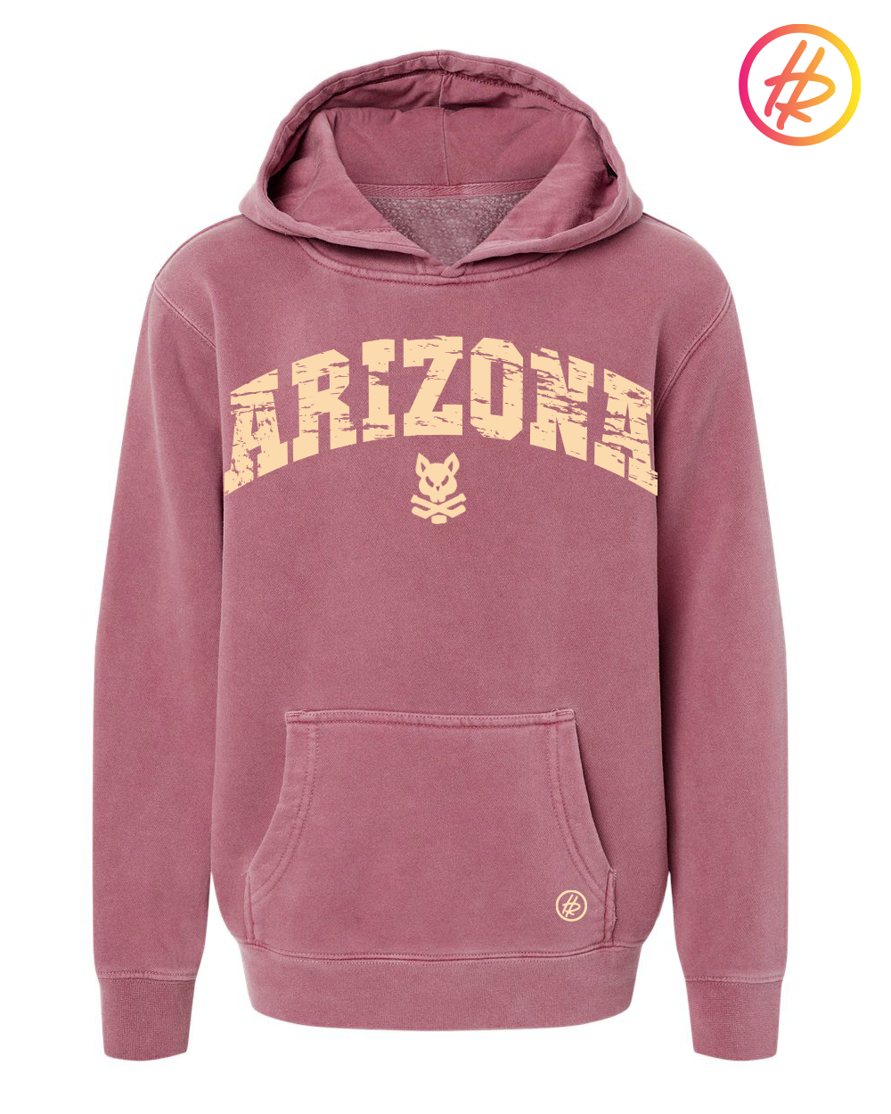 Hatty Ratty™ Arizona Hockey Hoodie - Coyotes Pigment Red - Youth