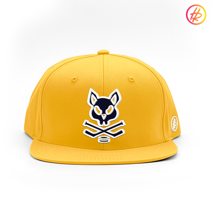 2014 AZ Bobcats + Hatty Ratty™ - Flat Bill - Gold w/White & Navy