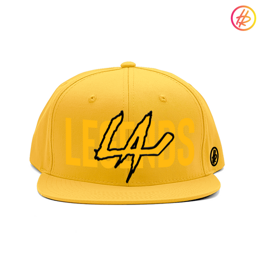 LA HOCKEY LEGENDS + Hatty Ratty™ - Flat Bill - GOLD