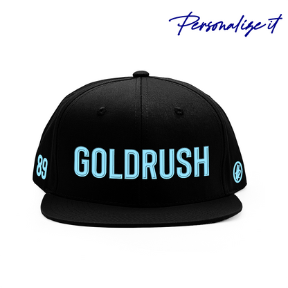 "Goldrush" Girls + Hatty Ratty™ - Flat Bill - Black - Customizable