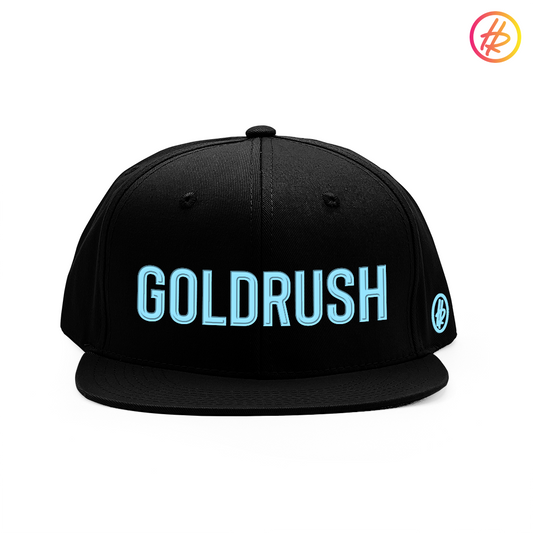 "Goldrush" Girls + Hatty Ratty™ - Flat Bill - Black - Customizable