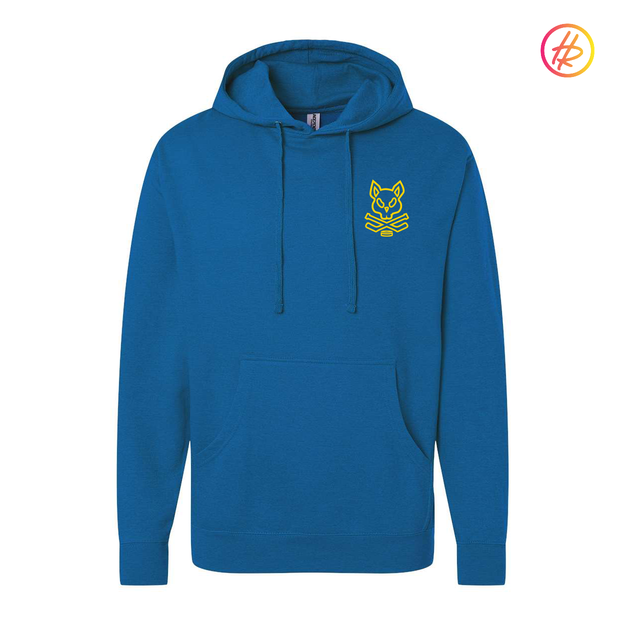 Goldrush + Hatty Ratty - Fleece Hoodie - Adult - Royal Heather