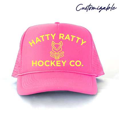 Custom - Hatty Ratty Hockey Company - Foam Front Trucker - Adult