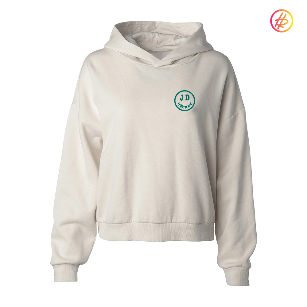 Jr. Ducks® Hockey Mom + Hatty Ratty Wave Wash Sunday Hoodie