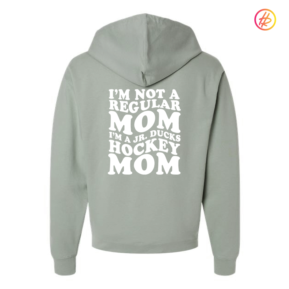 Jr. Ducks® Hockey Mom + Hatty Ratty Wave Wash Sunday Hoodie